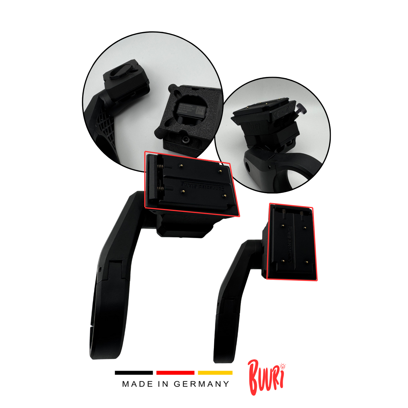 Werkzeuglos Drehbarer 90 Grad Adapter passend für Bosch Smartsystem/Smartphone Grip & KIOX 300/500