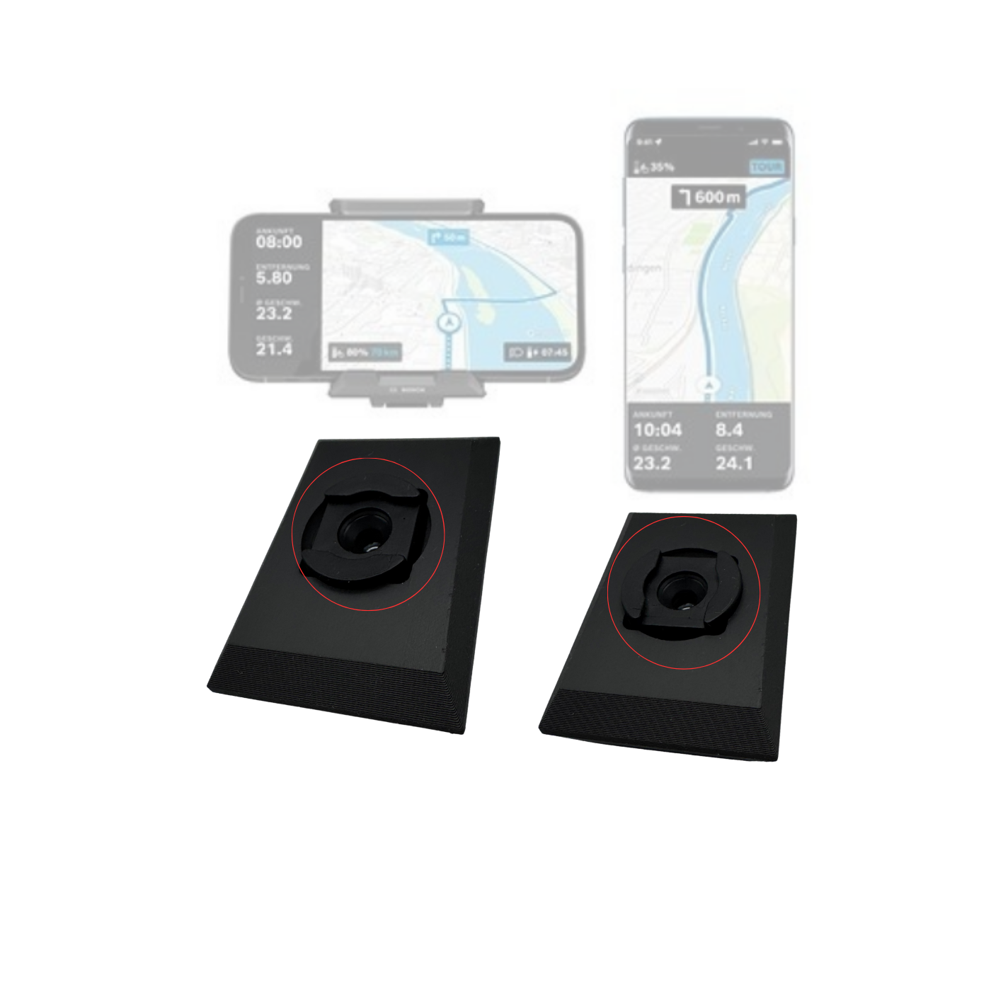 SP Connect Adapter für Bosch 1-Arm Halterung KIOX / Smartphone GRIP SPC+