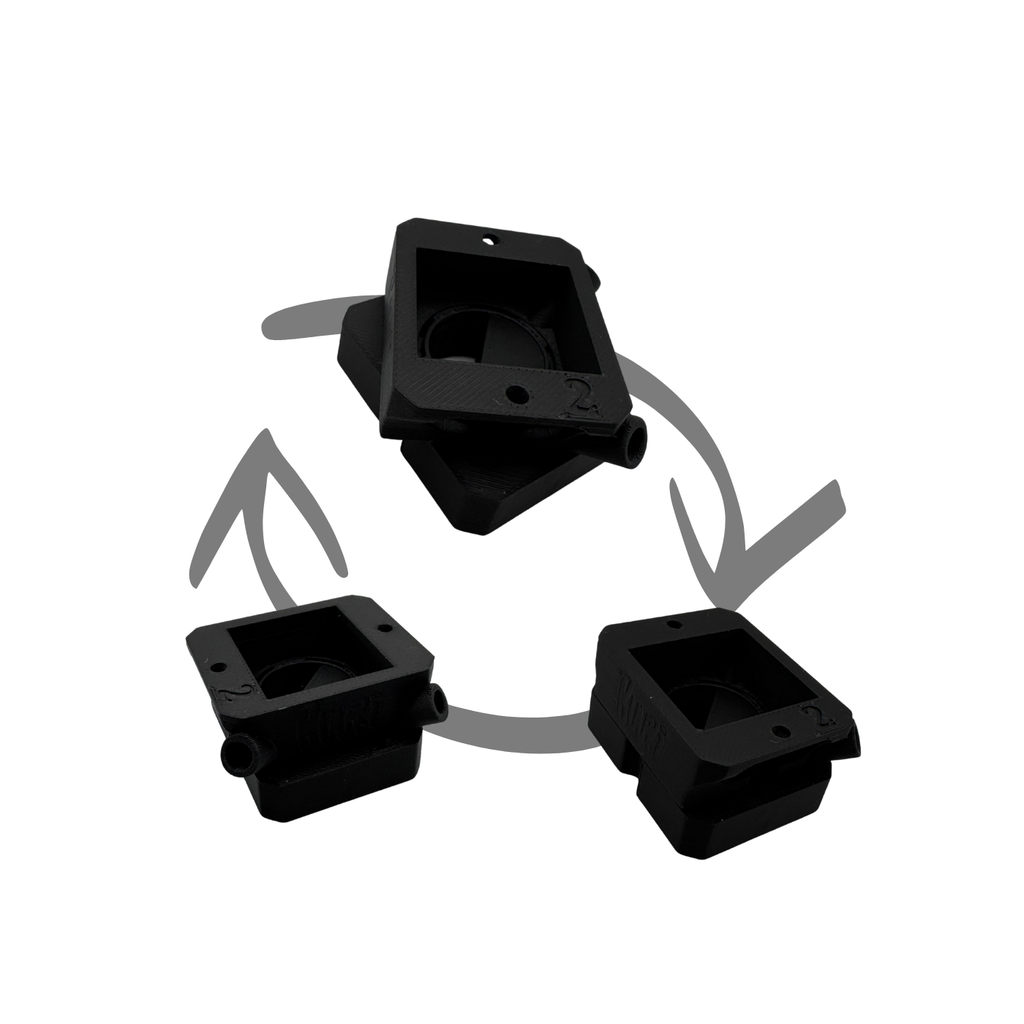 Werkzeuglos Drehbarer 90 Grad Adapter passend für Bosch Smartsystem/Smartphone Grip & KIOX 300/500