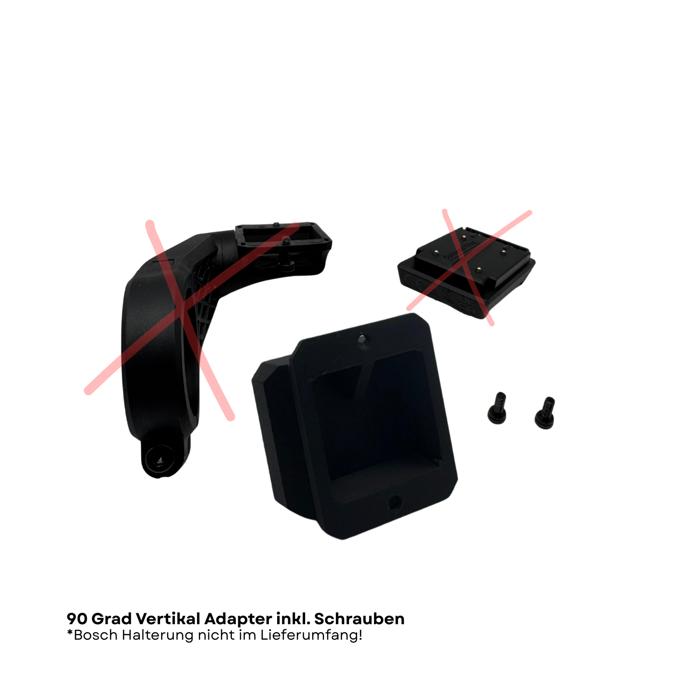 90 Grad Vertikal Adapter passend für Bosch Smartsystem/Smartphone Grip & KIOX 300/500