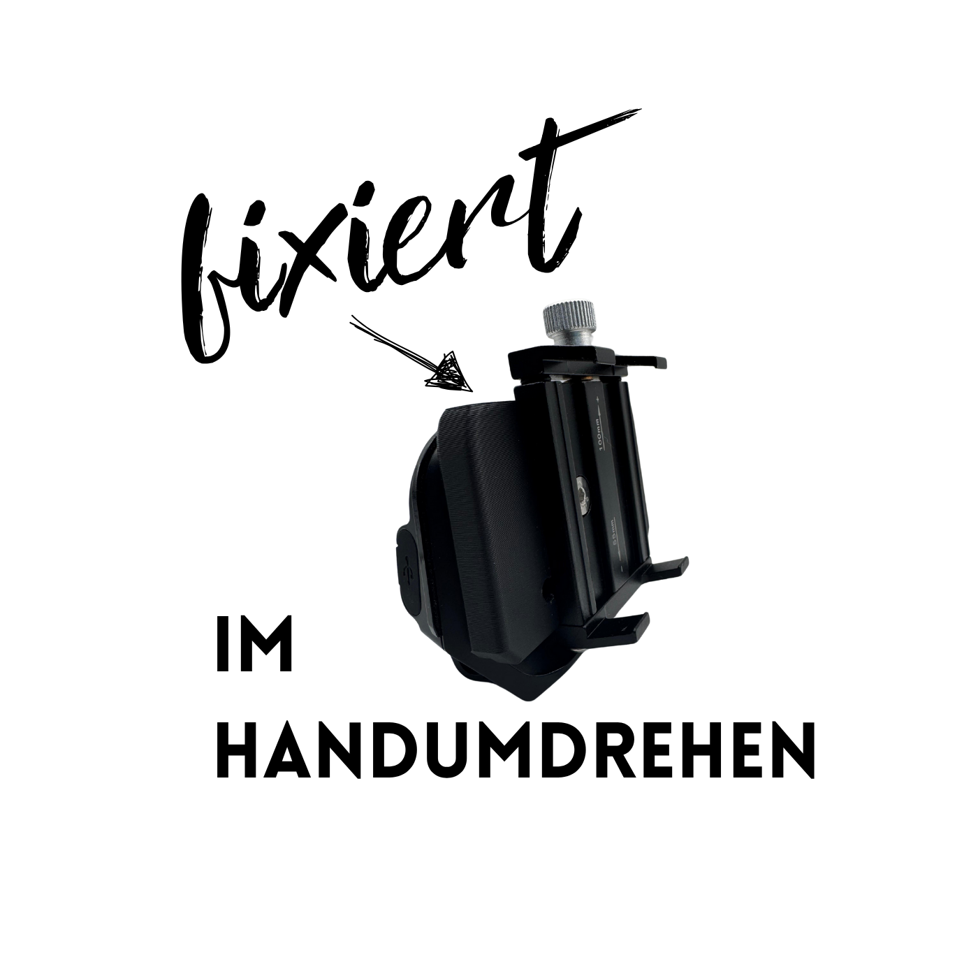 Universal Handyhalterung passend für Bosch SmartphoneHUB / COBI