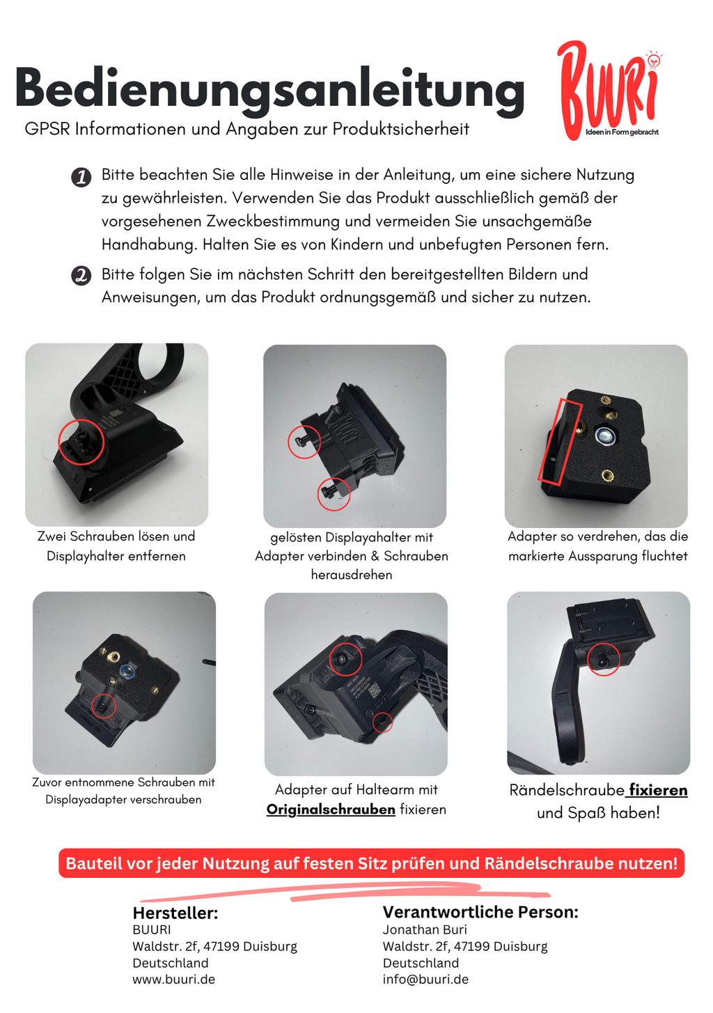 Werkzeuglos Drehbarer 90 Grad Adapter passend für Bosch Smartsystem/Smartphone Grip & KIOX 300/500