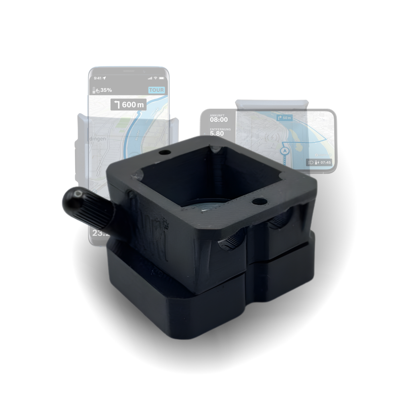 Werkzeuglos Drehbarer 90 Grad Adapter passend für Bosch Smartsystem/Smartphone Grip & KIOX 300/500