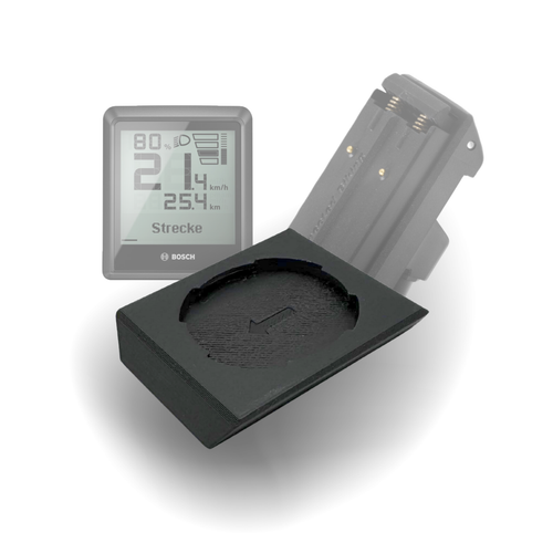 Adapter für Bosch Intuvia100 auf 1-Arm Kiox Smartphonegrip Halterung